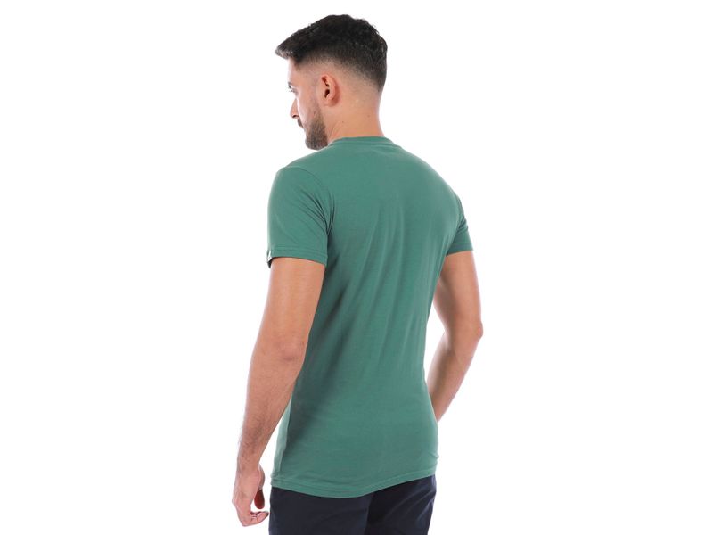 T-Shirt-Ocean-Pacific-Para-Caballero-Color-Verde-Oscuro-Cuello-Redondo-Talla-S-XL-3-36077