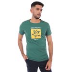 T-Shirt-Ocean-Pacific-Para-Caballero-Color-Verde-Oscuro-Cuello-Redondo-Talla-S-XL-1-36077