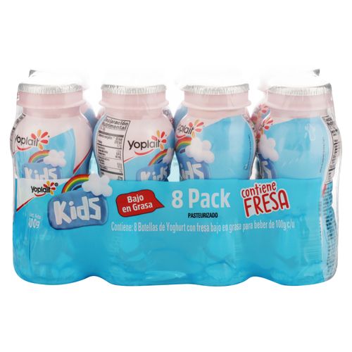 Yogurt Yoplait kids fresa mini 8 pack  - 800 g