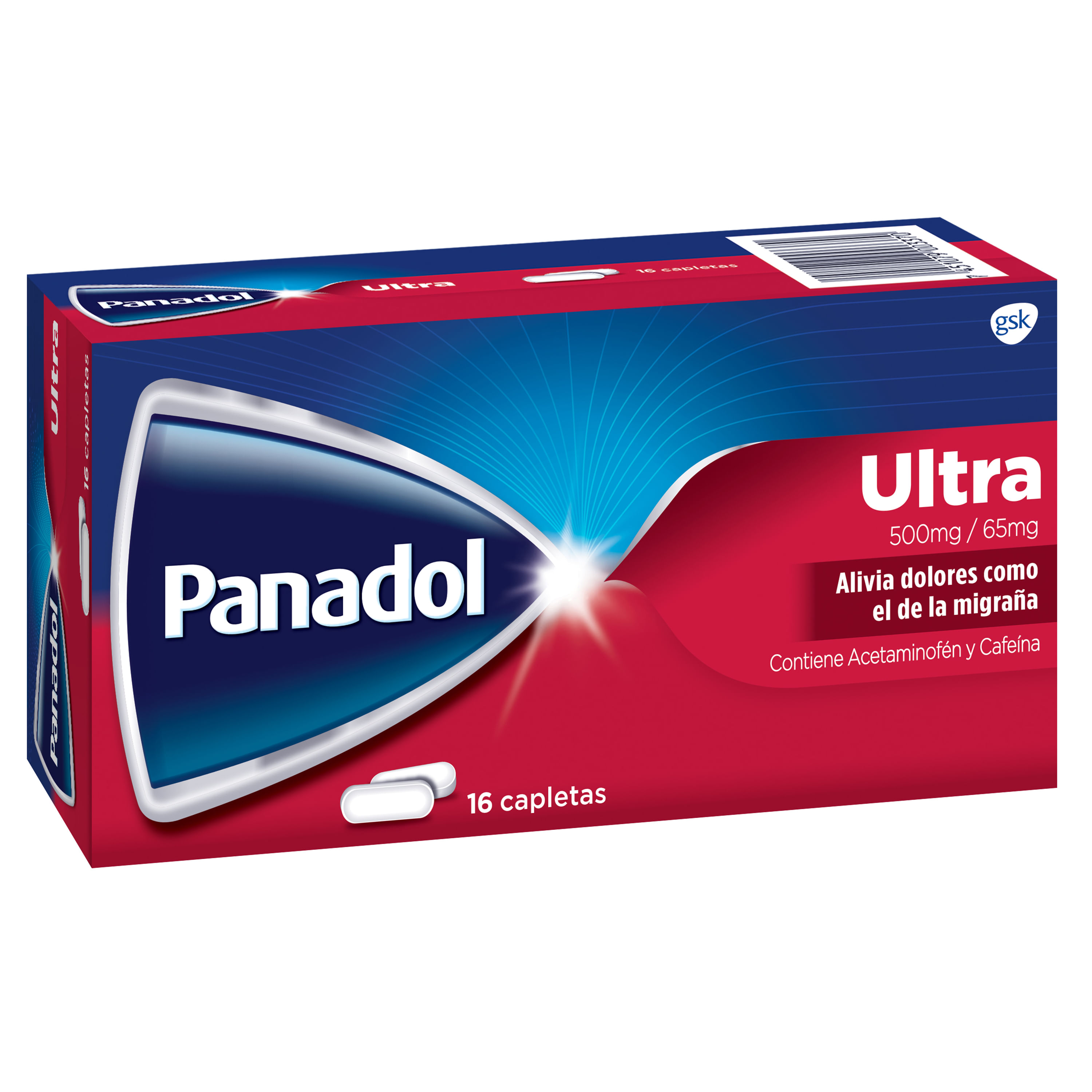 Comprar Panadol Ultra Tabletas 16 Unidades Walmart Nicaragua