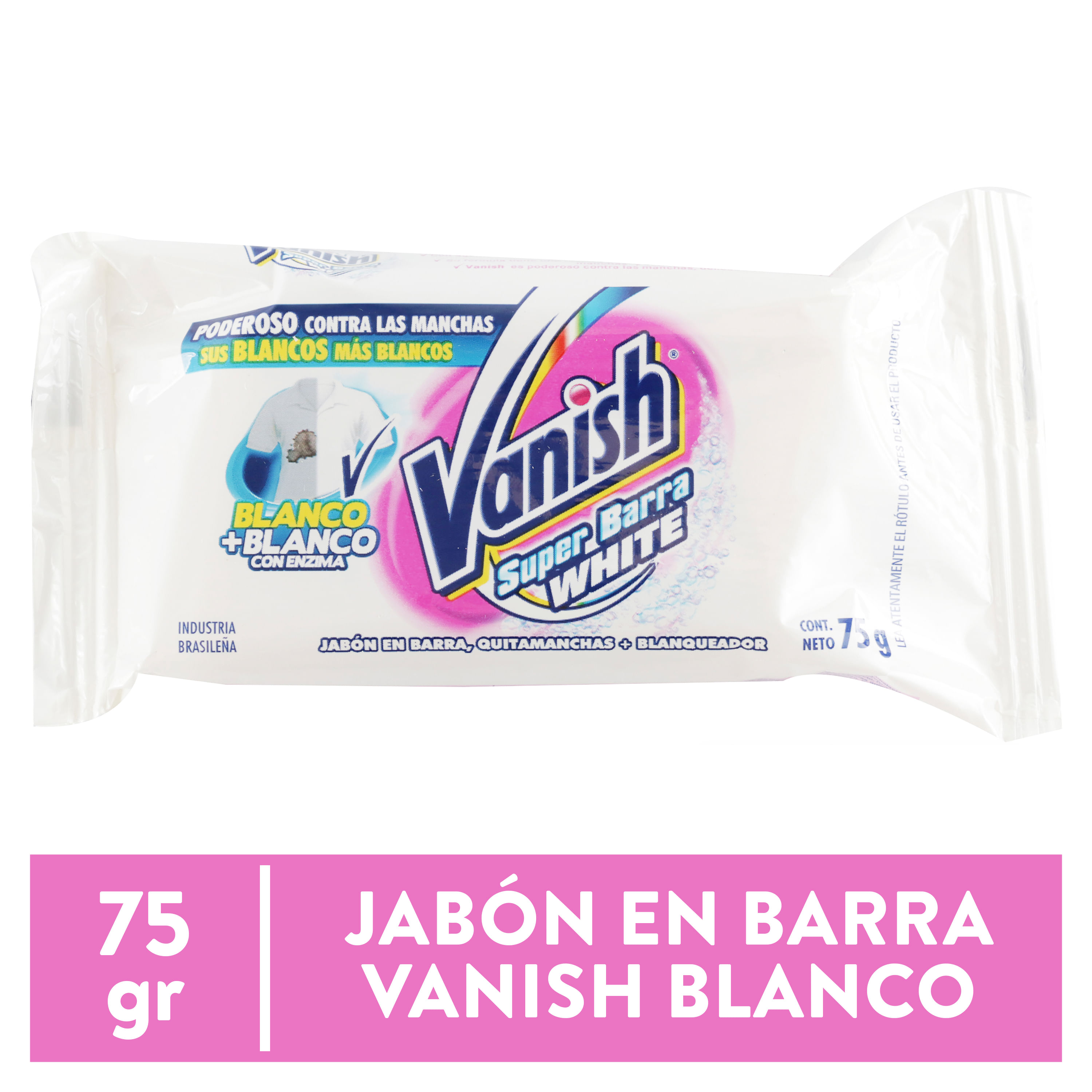 Comprar Jabón Barra Vanish Blanco 75gr Walmart Nicaragua 7967