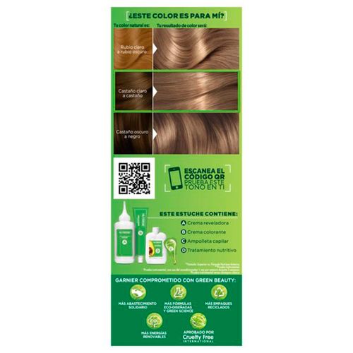 Tinte para el cabello Permanente Garnier Nutrisse Vainilla 71
