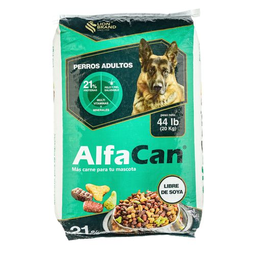 Alfacan Alimento Perro Adulto 44Lb