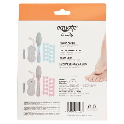 Set Pedicure Equate 5pcs