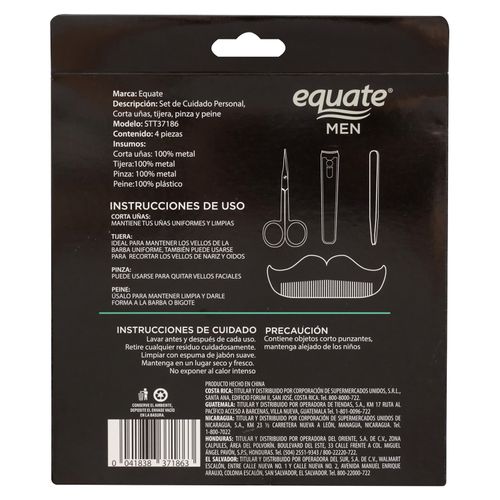 Set Equate De Cuidado Caballero