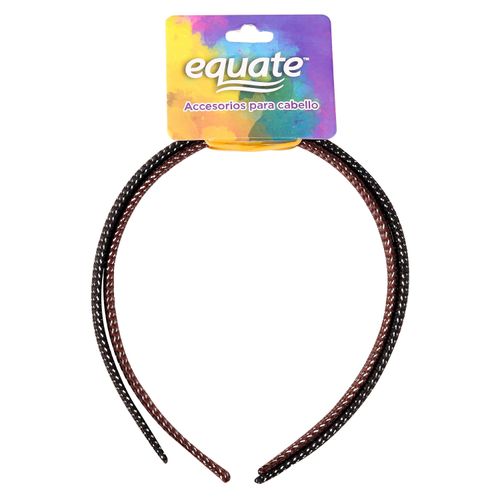 Diademas Equate para el cabello - 3 unidad