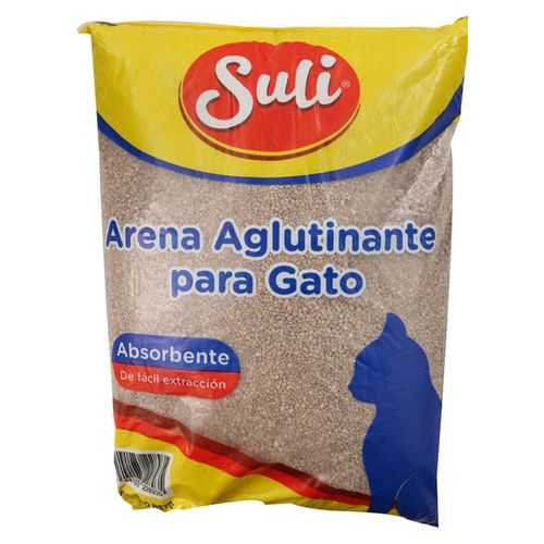 Arena Suli Aglutinante Para Gato - 3000 g