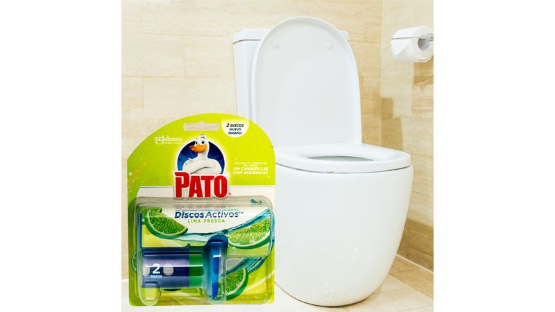 Pato WC discos activos dispensador 36 ml. Limón. - Tarraco Import Export
