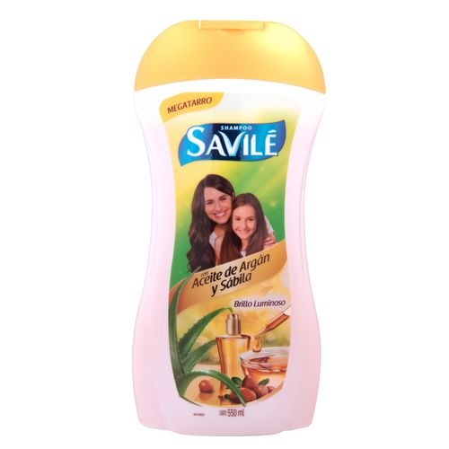 Shampoo Savilé Argán Y Sábila - 550ml