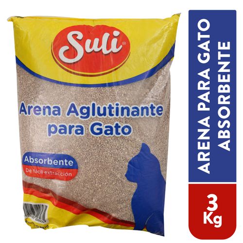 Arena Suli Aglutinante para Gato 3000 g