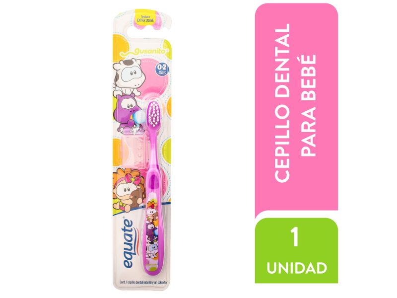 Cepillo-Dental-Equate-Gusanito-Para-Beb-1-Unidad-1-8151