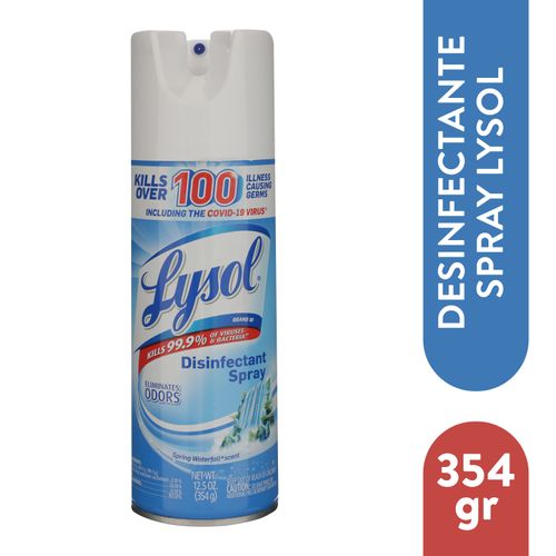 Aerosol Desinfectante Lysol  Spring Waterfall - 354gr