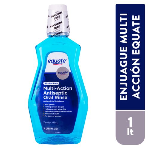 Enjuague Bucal Equate Multi Action - 1000ml