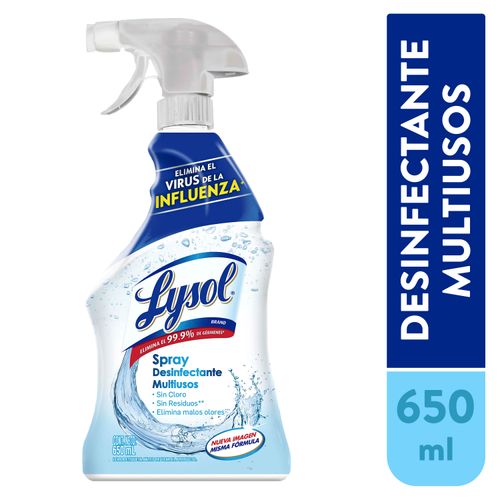 Desinfectante Lysol Multiusos Rociador - 650ml