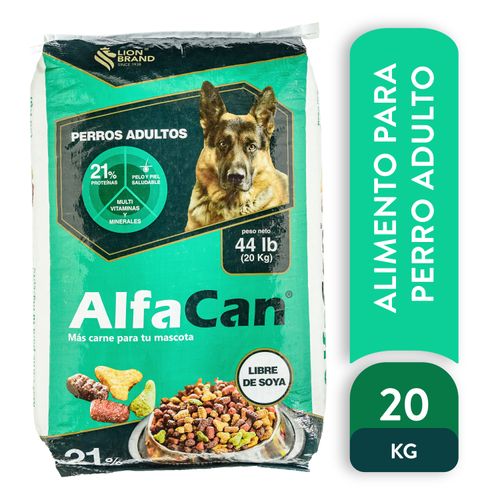 Alfacan Alimento Perro Adulto 44Lb
