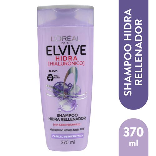 Shampoo Hidra Rellenador L'Oréal Paris Elvive Hidra Hialurónico - 370ml