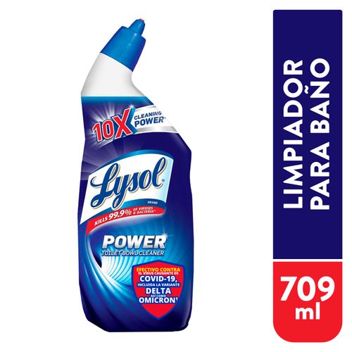 Limpiador Para Bano Lysol Toilet Pow Clean -709ml