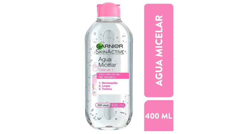 Garnier Agua Micelar Matificante Piel Grasa 400 Ml
