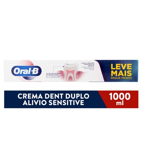 Pasta Dental Oral-B Duplo Alivio 100 ml