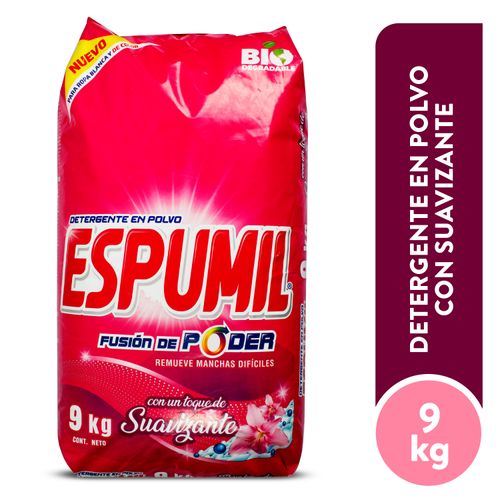 Detergente En Polvo Espumil Fusión De Poder - 9000 g