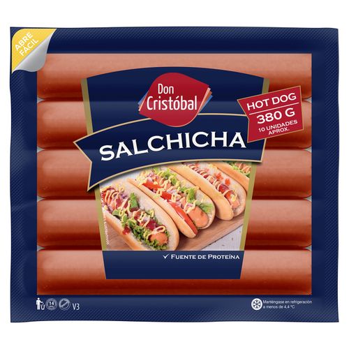 Salchicha Hot Dog Don Cristobal -380gr