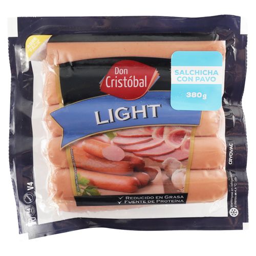 Salchicha Pavo Don Cristobal Light - 380G