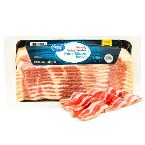 Tocino Great Value En Rodaja Gruesa- 16oz