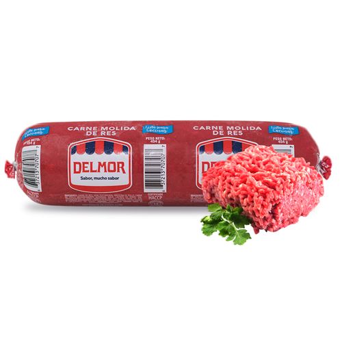 Carne Delmor Molida De Res - 454Gr