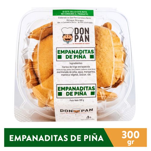 Empanaditas Don Pan De Piña Caja - 10 Unidades