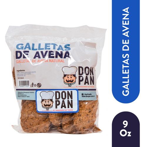 Galleta Avena Don Pan -9oz