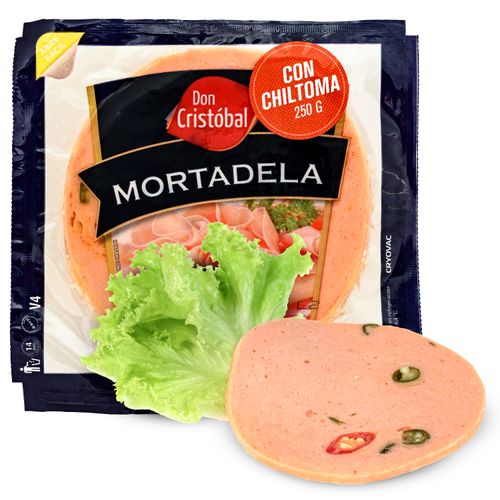 Mortadela Don Cristobal  Con Chiltoma-250gr