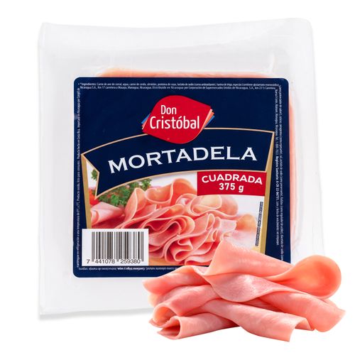 Mortadela Don Cristóbal Cuadrada - 375 g