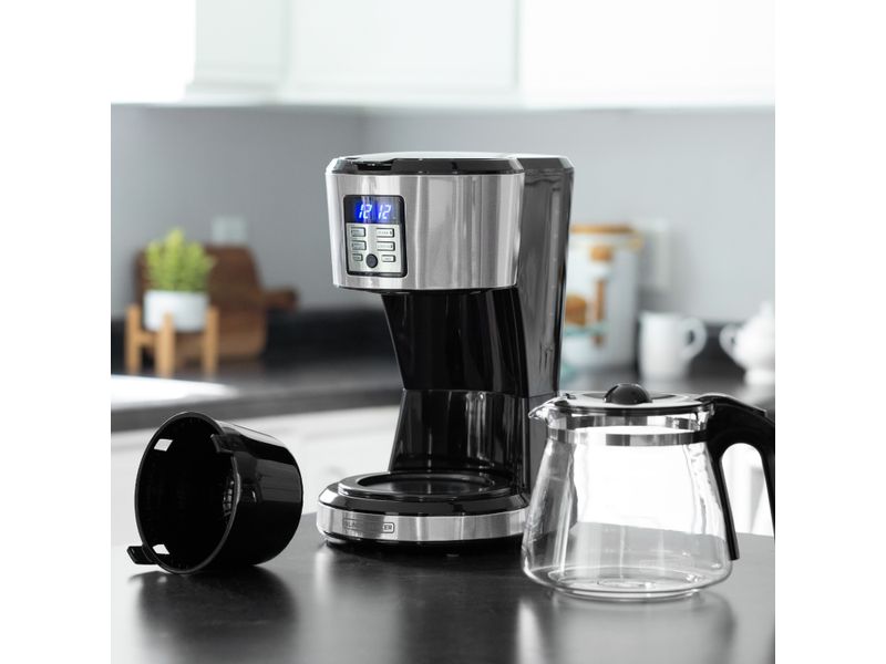 Cafetera-Black-Decker-Programable-con-Filtro-Permanente-y-Sistema-de-Goteo-en-Vortice-12-Tazas-CM1331S-LA-5-1263