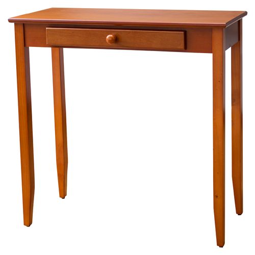 Mesa de madera consola Mainstays color cafe