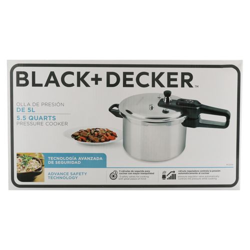 Olla Black & Decker De Presion- 5 Lt