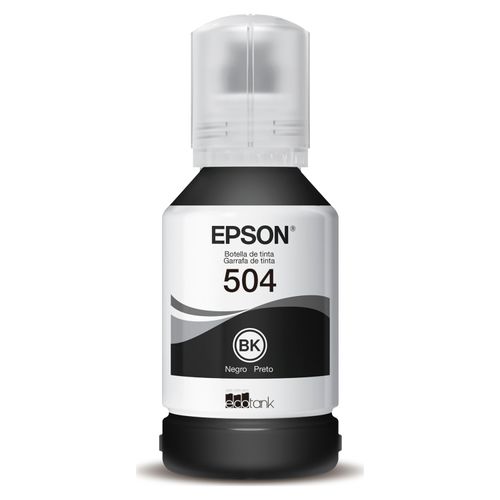 Botella Tinta Epson Negra T504120