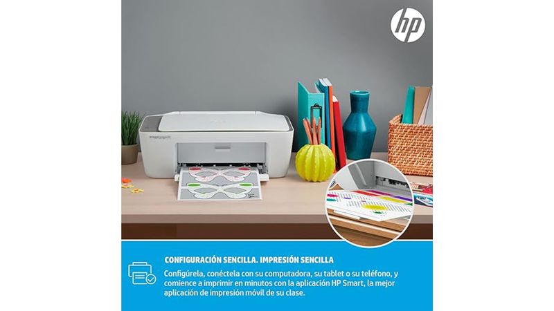 Impresora Multifunción HP Ink Advantage 2775, Wifi y escaner