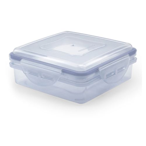 Tazon Click Clak Cuadrado Guateplast  Color Marfil-2 Tazas