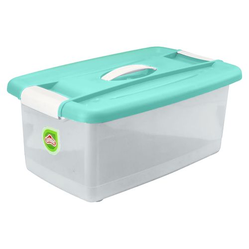 Caja Click Transparente Guateplast Aqua-16Lt