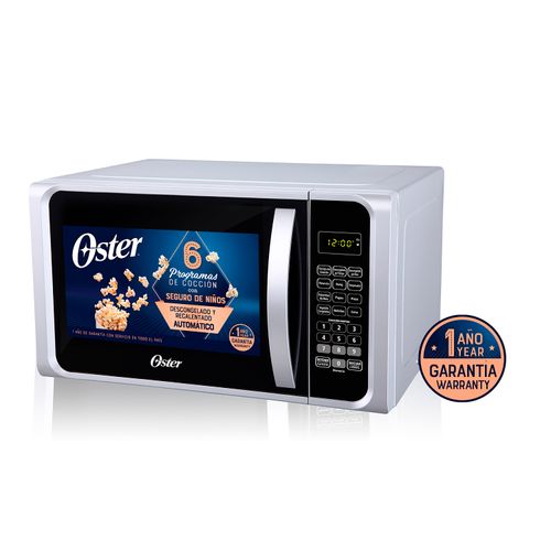 Microondas Oster 0.9 Pies Cubicos  Control Digital Y Funcion Descongelado Modelo Oggm3901