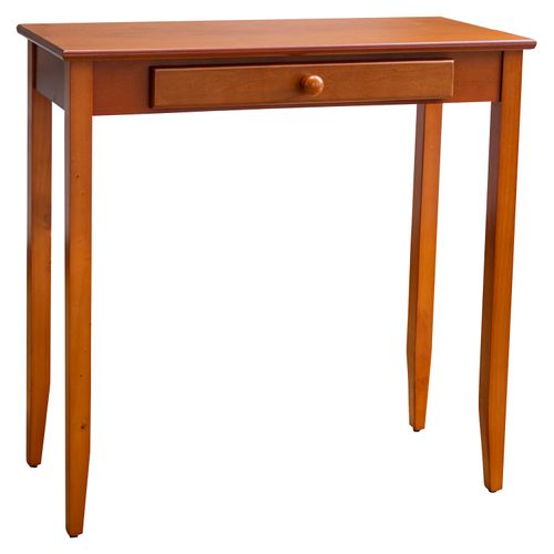 Mesa de madera consola Mainstays color cafe