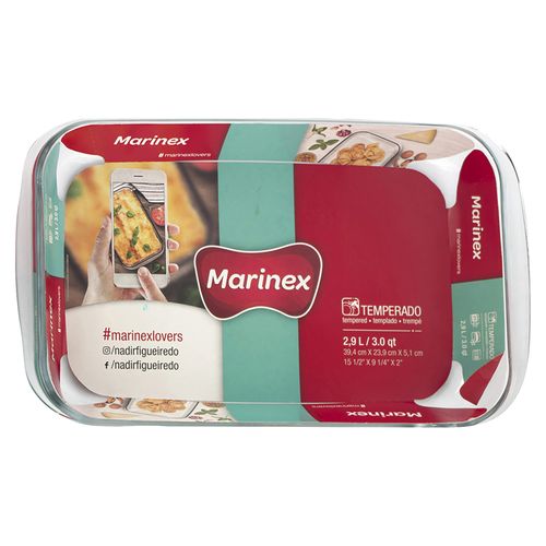 Refractario Marinex Rectangular Grande-39 X 23 Cm