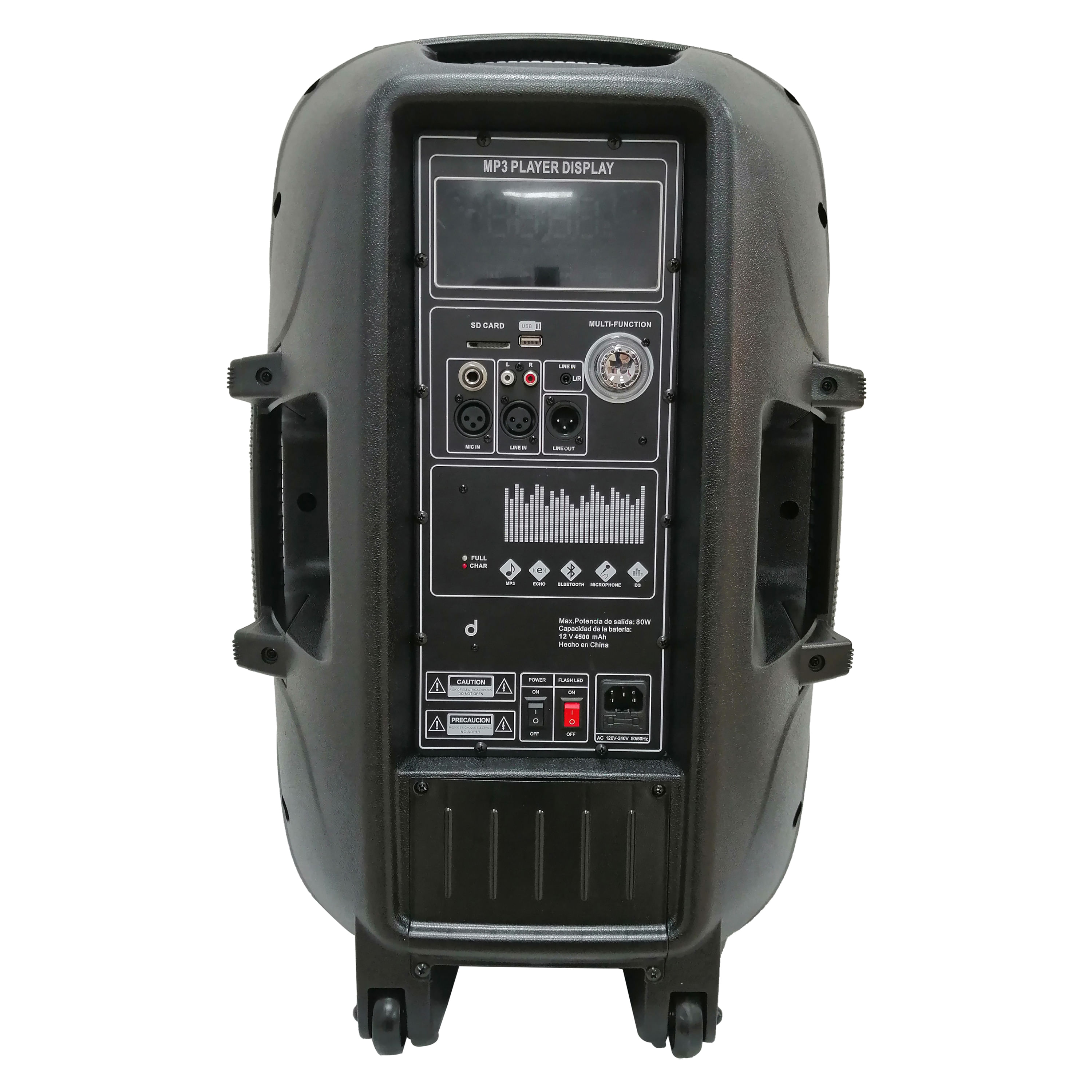Comprar Torre Durabrand Bluetooth 15 Pulgadas de Bateria Ca66215