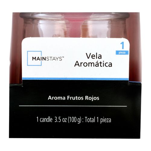 Vela Aromatica Mainstays Novo Aroma Frutos Rojos- Unidad