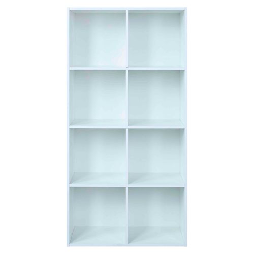 Cubo organizador Mainstays 8 divisiones color blanco