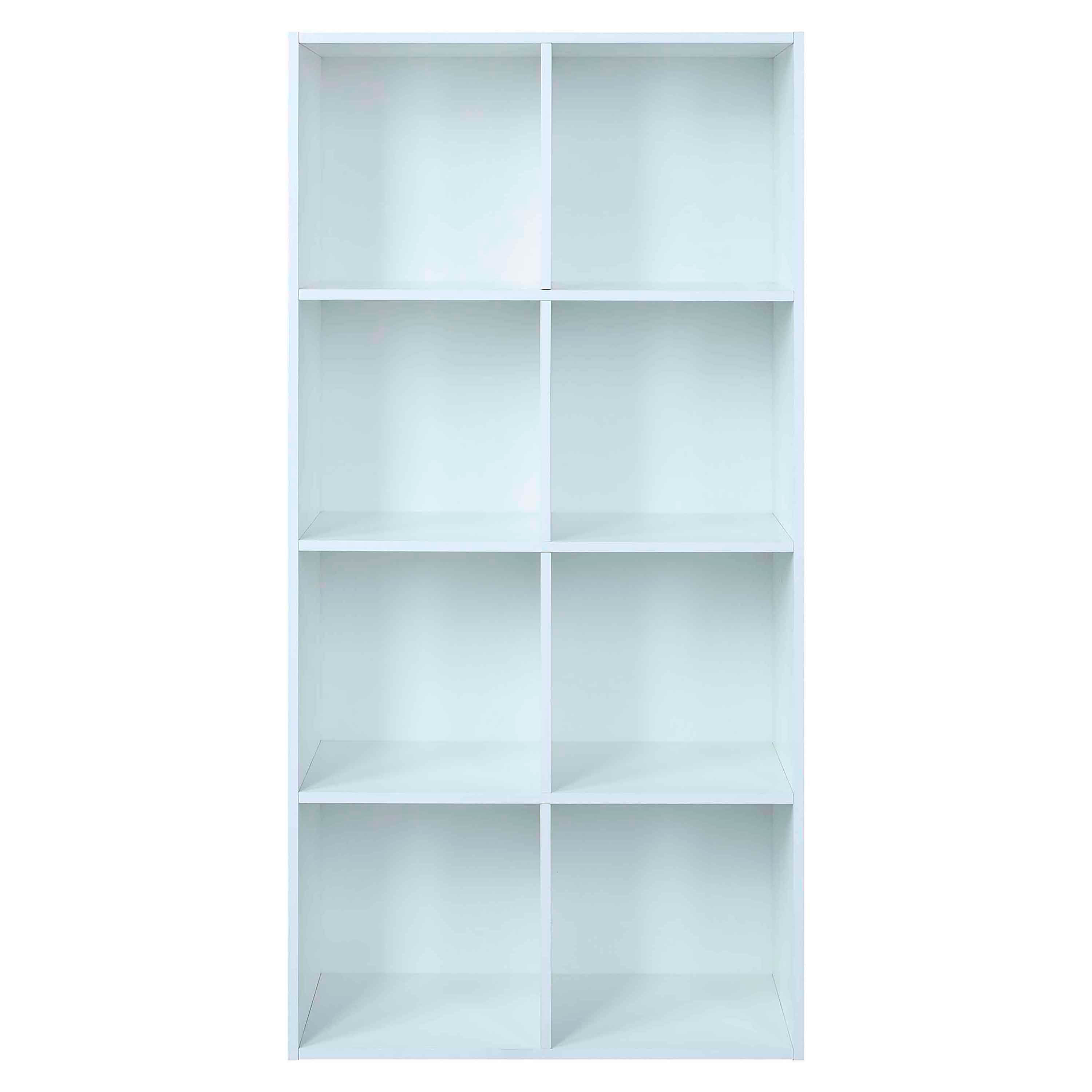 Organizador de libros extensible color blanco de 19X15X10 cm