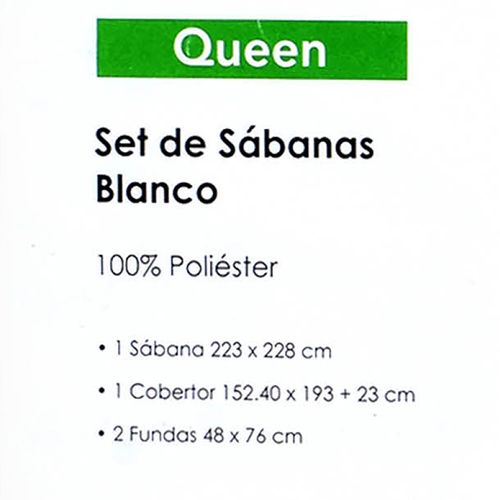 Set de sábanas American Dream queen colores surtidos