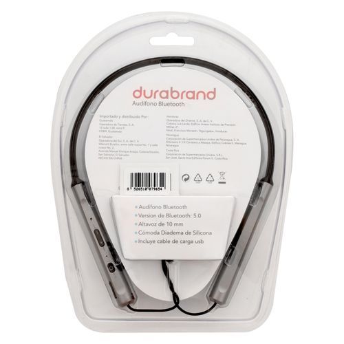 Audífonos Durabrand con conección bluetooth