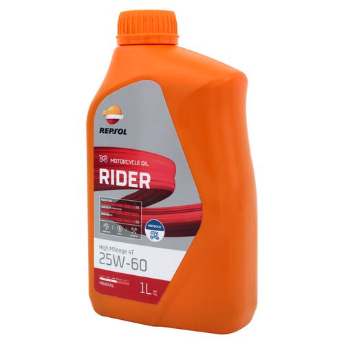 Repsol Rider High Milage 4T 25W60 1Lt