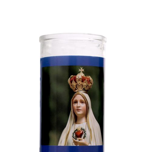 Vela Grande Con Vaso La Purisima Ecleciaste